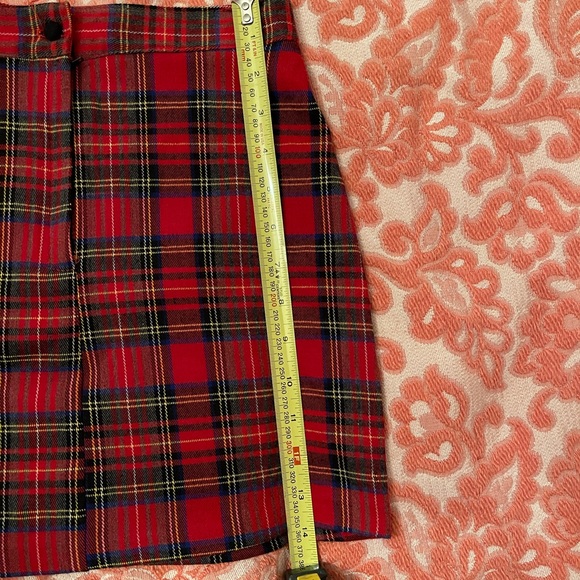 Plaid mini skirt - Picture 4 of 4